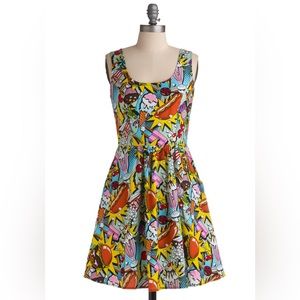 ModCloth Folter Retrolicious junk food dress pockets